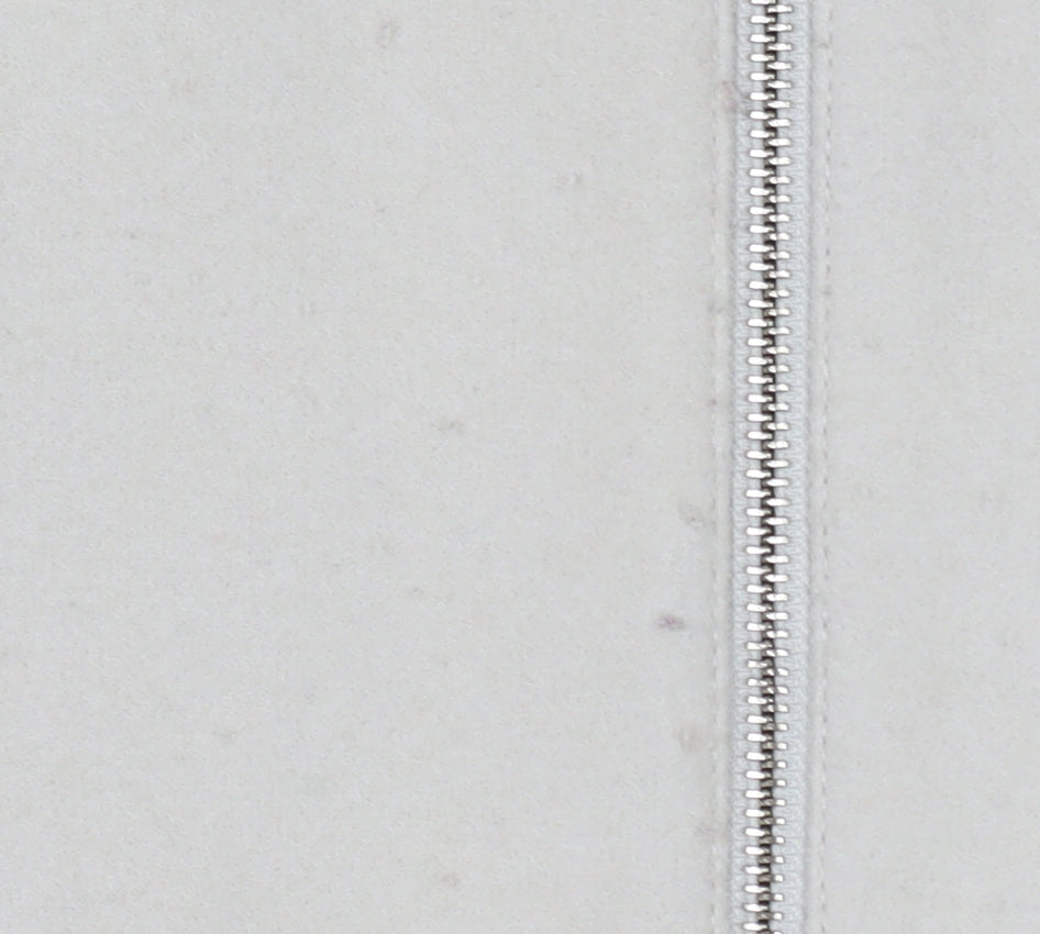 River Island Women's Ivory Biker Coat Size 6