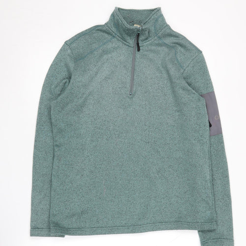 Cotton Traders Men's Green Pullover Sweatshirt M