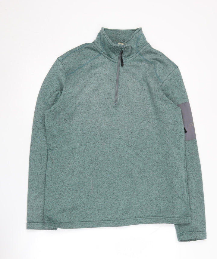Cotton Traders Men's Green Pullover Sweatshirt M