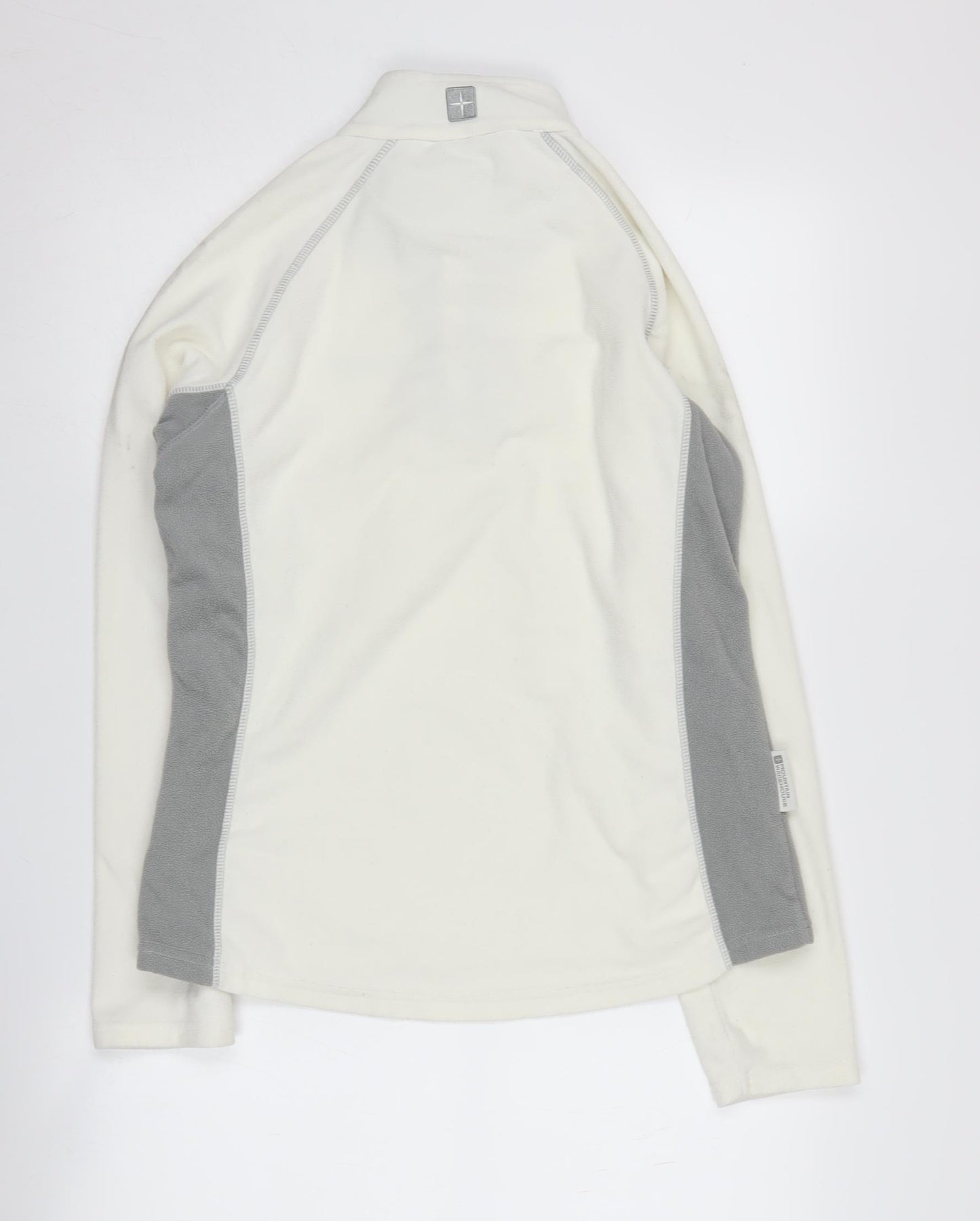 Mountain Warehouse Women's Ivory Fleece 1/2 Zip Sweatshirt