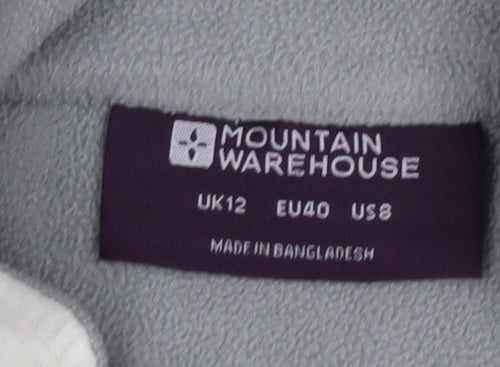 Mountain Warehouse Women's Ivory Fleece 1/2 Zip Sweatshirt