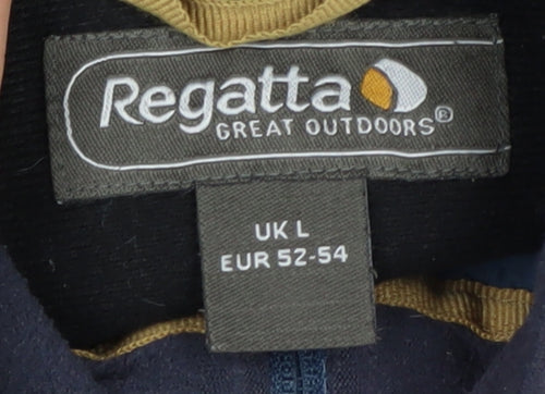 Regatta Men's L Blue Fleece Outdoor Jacket