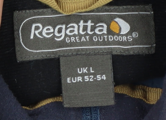 Regatta Men's L Blue Fleece Outdoor Jacket