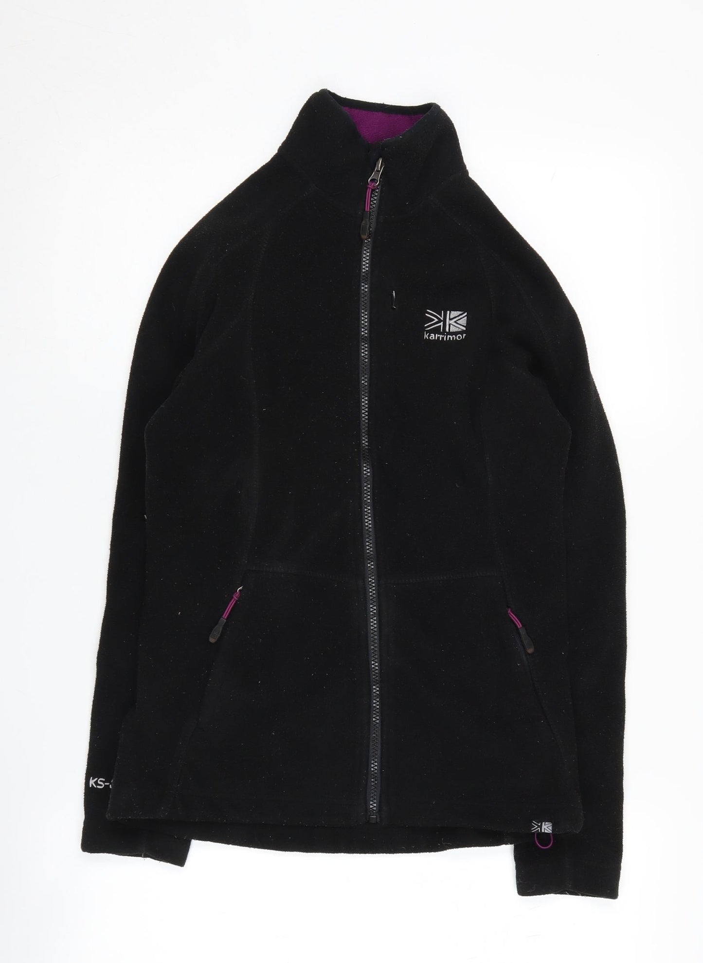 Karrimor Women's Black Fleece Jacket Size 8 Outdoor Warmth