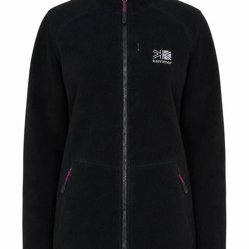 Karrimor Women's Black Fleece Jacket Size 8 Outdoor Warmth