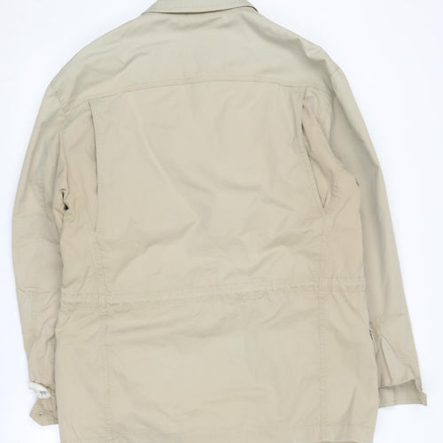 Reed Men's Beige Military Jacket, Size 40