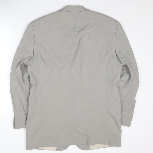 Hugo Boss Men's Grey Wool Blazer Size 42