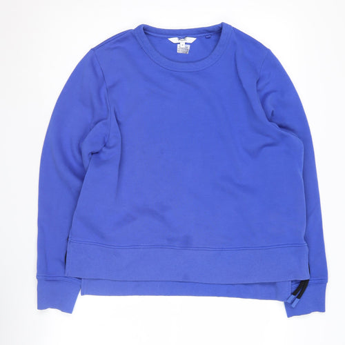 Fiorl Women's Blue Pullover Sweatshirt Medium - Casual Knitwear