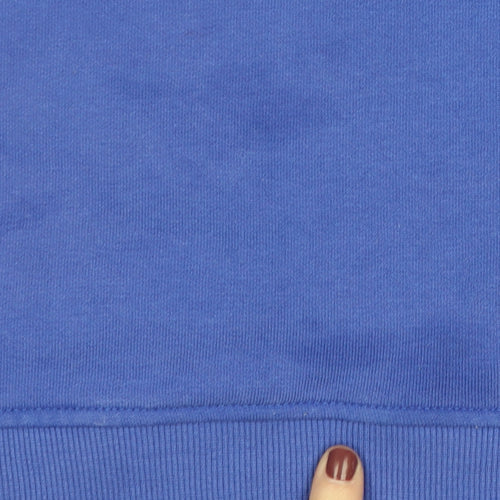 Fiorl Women's Blue Pullover Sweatshirt Medium - Casual Knitwear
