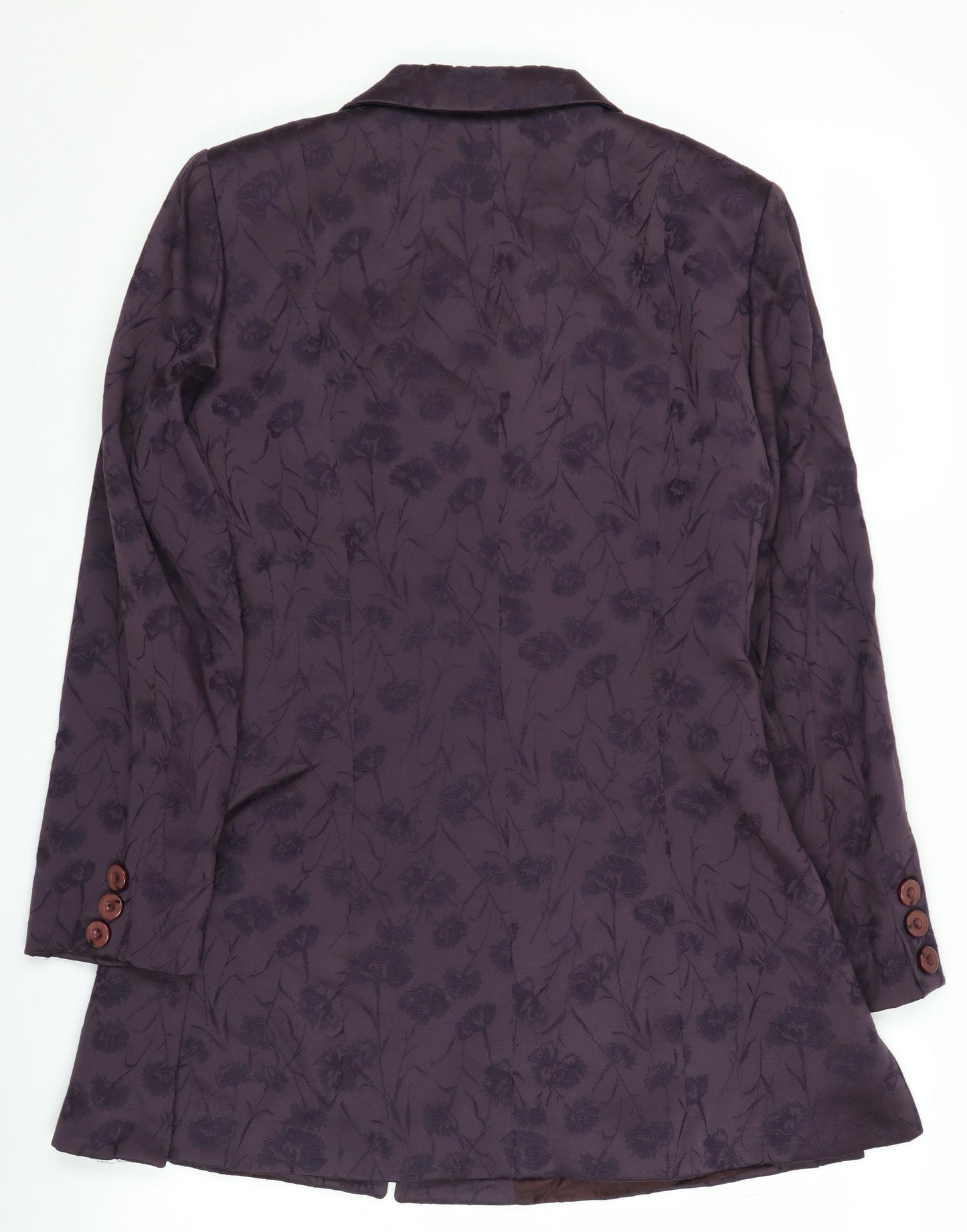 Cinoche Women's Purple Floral Blazer, Size 6