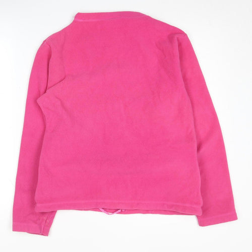 Principles Women's Pink Fleece Pullover Sweatshirt Size 14