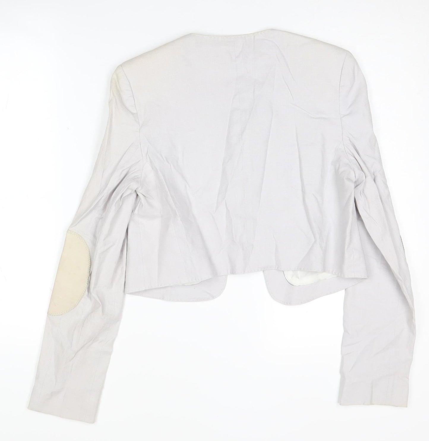 Joseph Women's White Lightweight Cropped Blazer