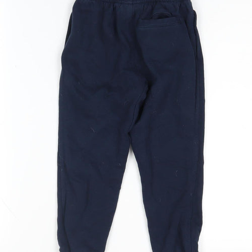 Nike Boys Blue Jogger Trousers, Size 5 Years, Cotton Blend