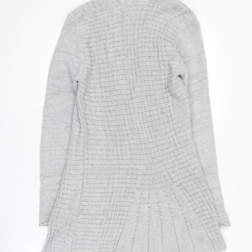 Jane Norman Women's Grey Cardigan Size 6 Knit