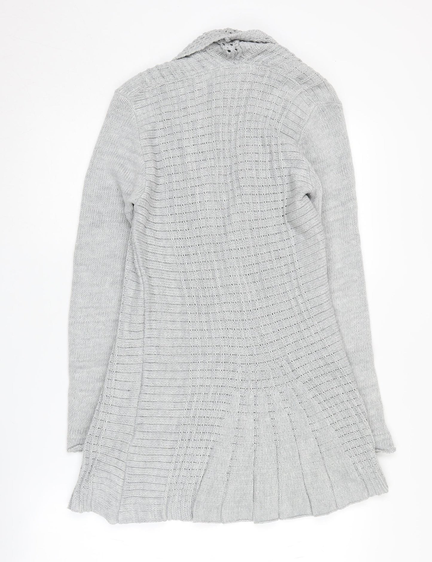 Jane Norman Women's Grey Cardigan Size 6 Knit