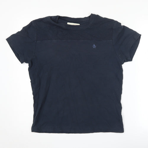 Original Penguin Men's Blue Crew Neck T-Shirt Size S