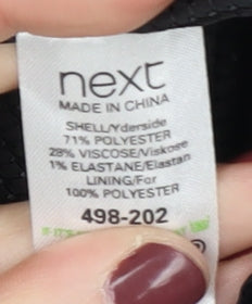 Next Women's Black Blazer Size 6 Regular Business Suit