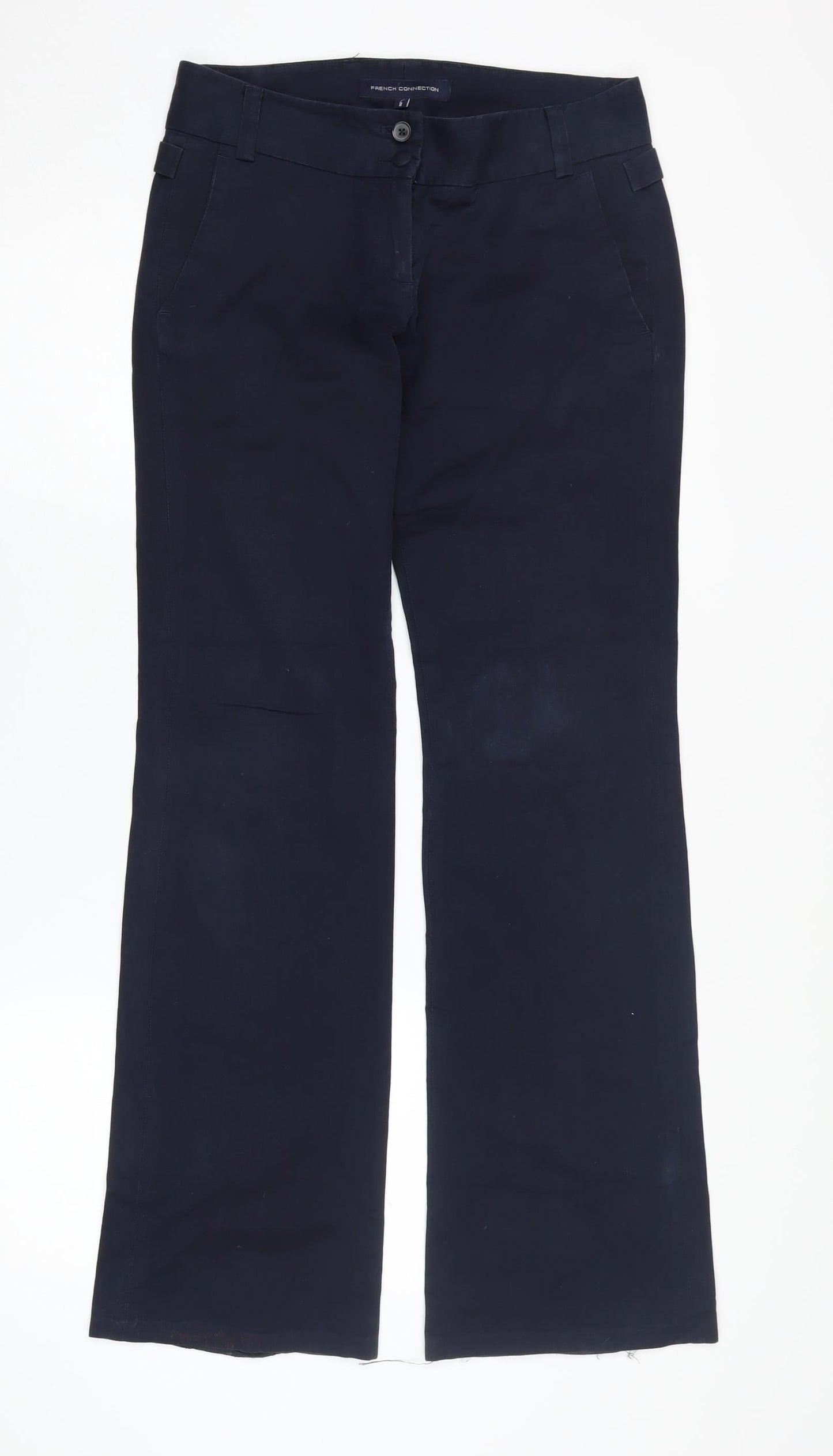 French Connection Women's Black Slim Trousers Size 8