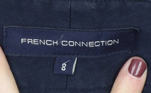 French Connection Women's Black Slim Trousers Size 8