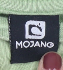 Mojang Boys Green Minecraft T-Shirt 11-12 Years