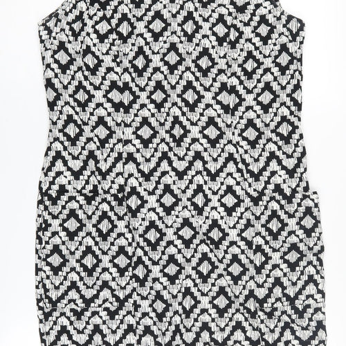 Marks and Spencer Women's Multicoloured Shift Dress Size 10