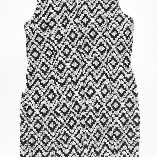 Marks and Spencer Women's Multicoloured Shift Dress Size 10