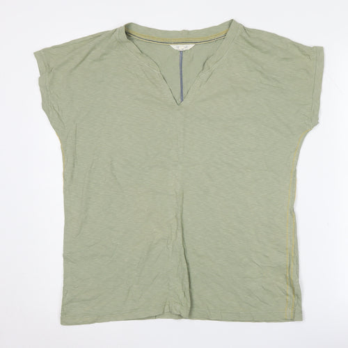 White Stuff Green Women's Sleeveless T-Shirt Size 14