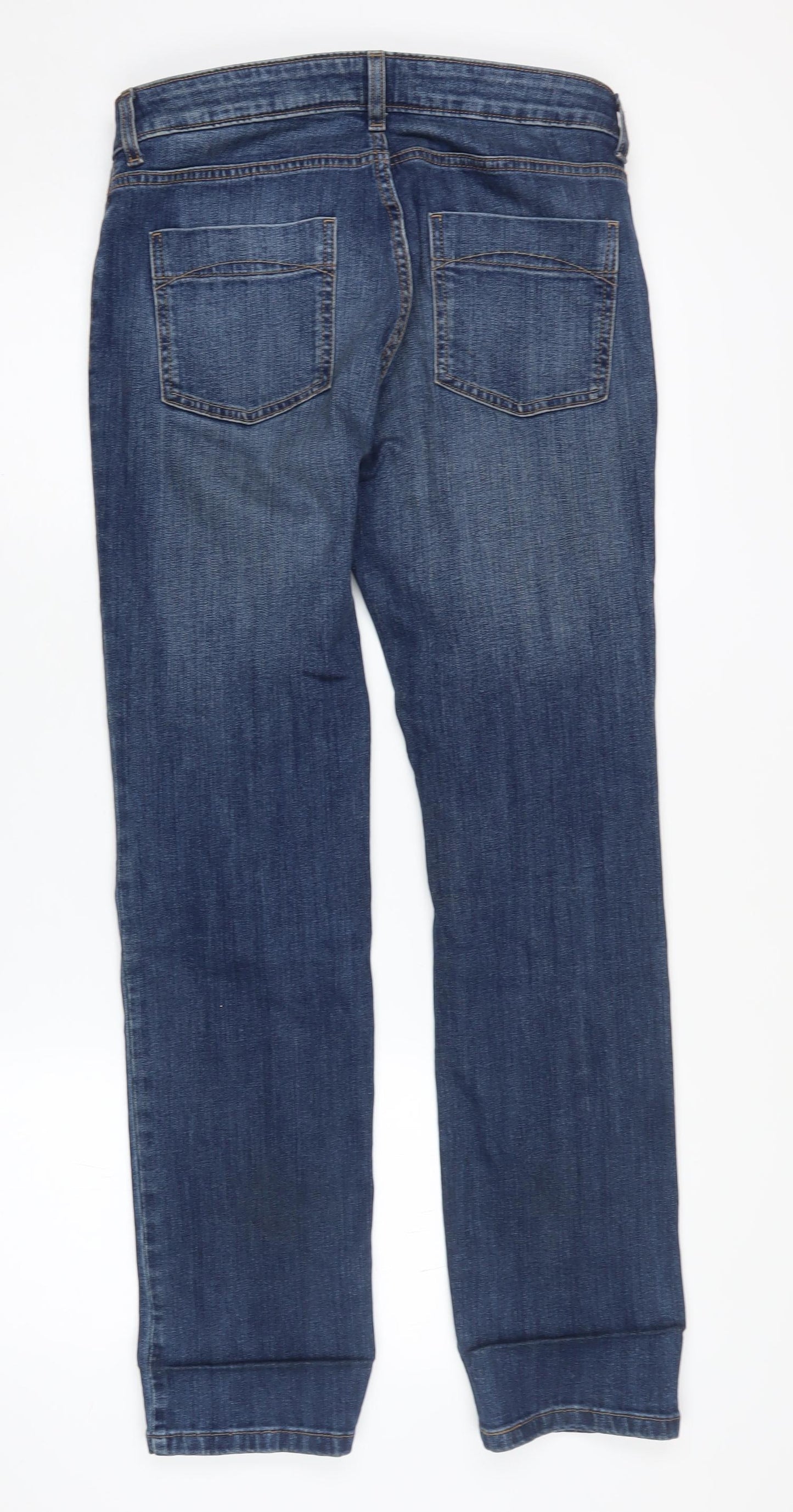 Marks and Spencer Women's Blue Straight Jeans Size 10