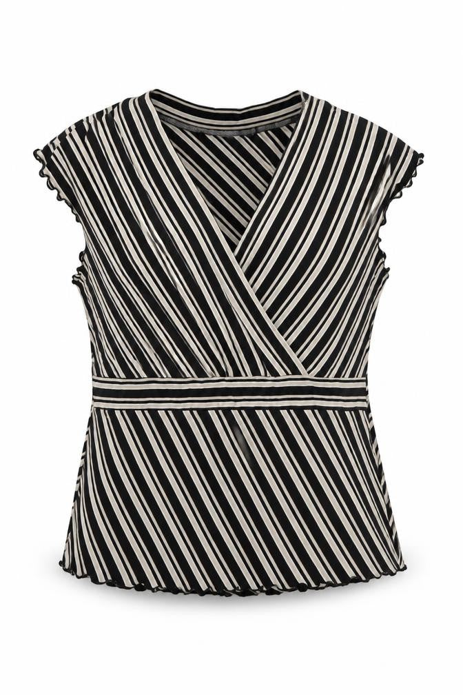 Front view of Next Women's Multicoloured Wrap Blouse, size 18