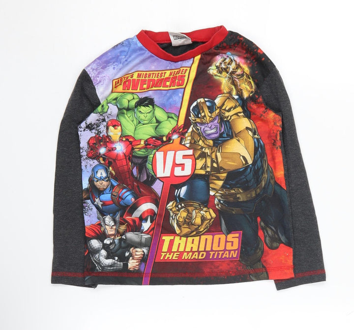Marvel Avengers Boys Multicoloured T-Shirt 5-6 Years
