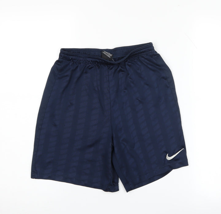 Nike Boys Blue Dri-Fit Athletic Shorts Size L