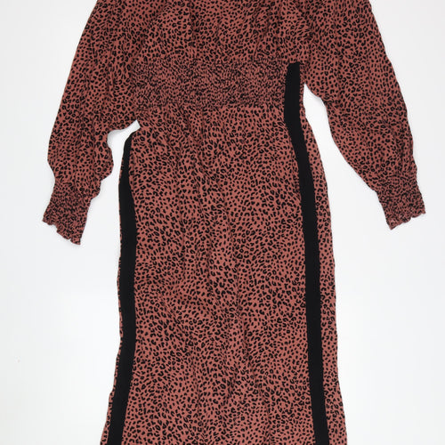 Marks and Spencer Women's Multicoloured Animal Print Dress