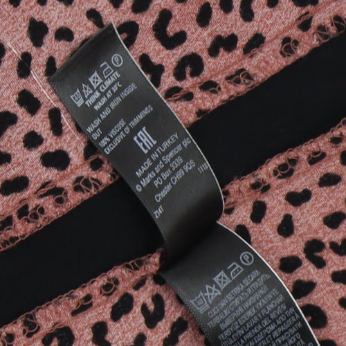 Marks and Spencer Women's Multicoloured Animal Print Dress