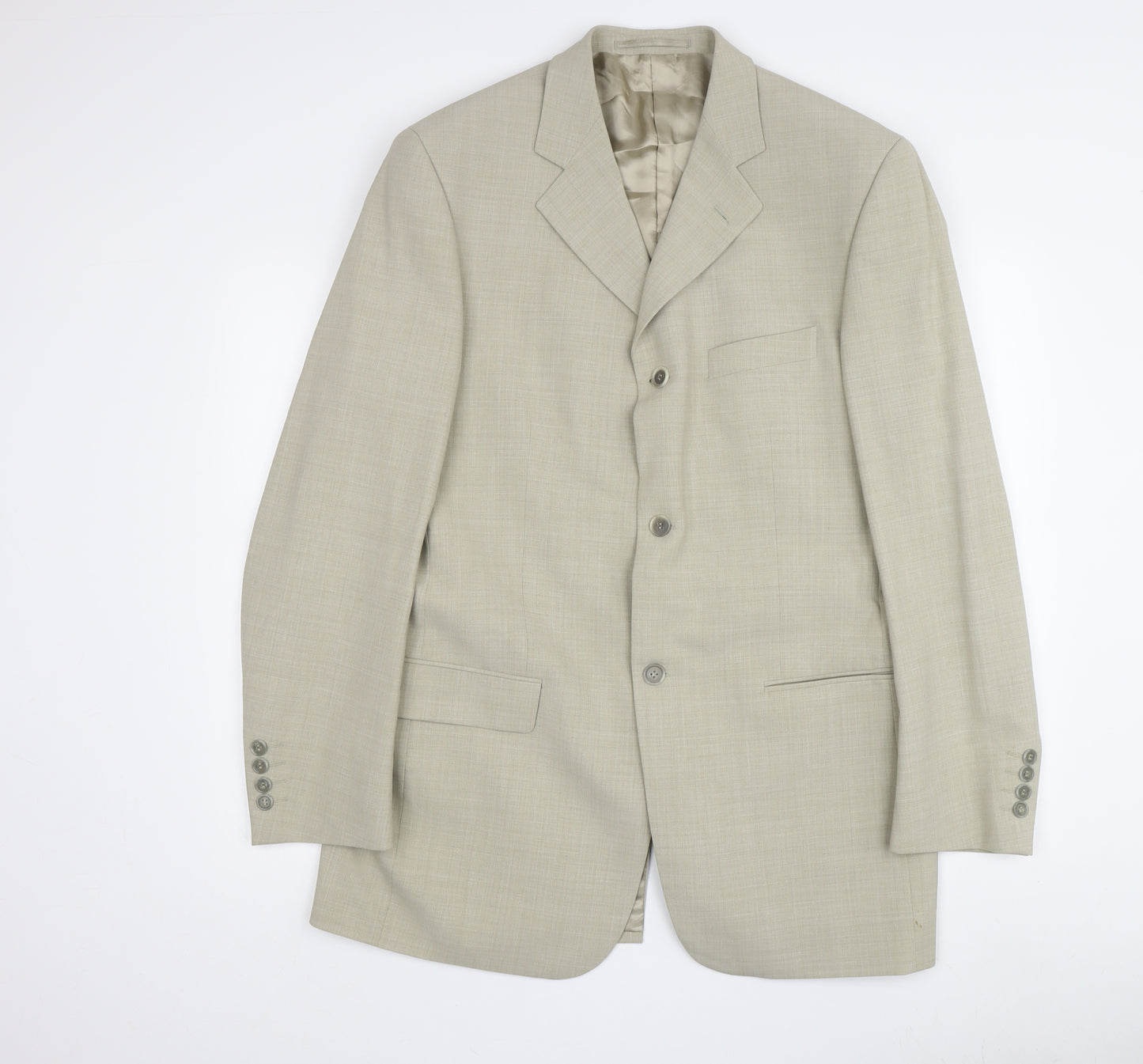 Hugo James Men's Beige Classic Blazer Size 40L