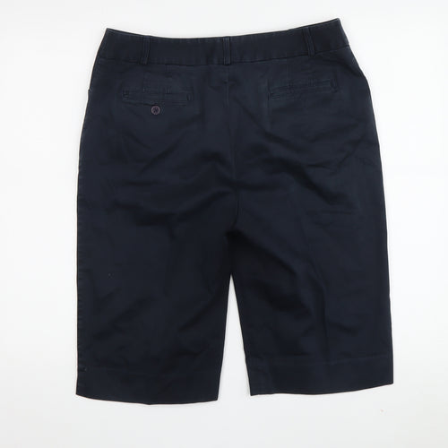 Van Heusen Women's Black Bermuda Shorts Size 10