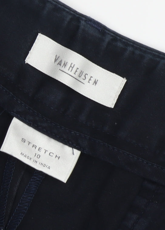 Van Heusen Women's Black Bermuda Shorts Size 10