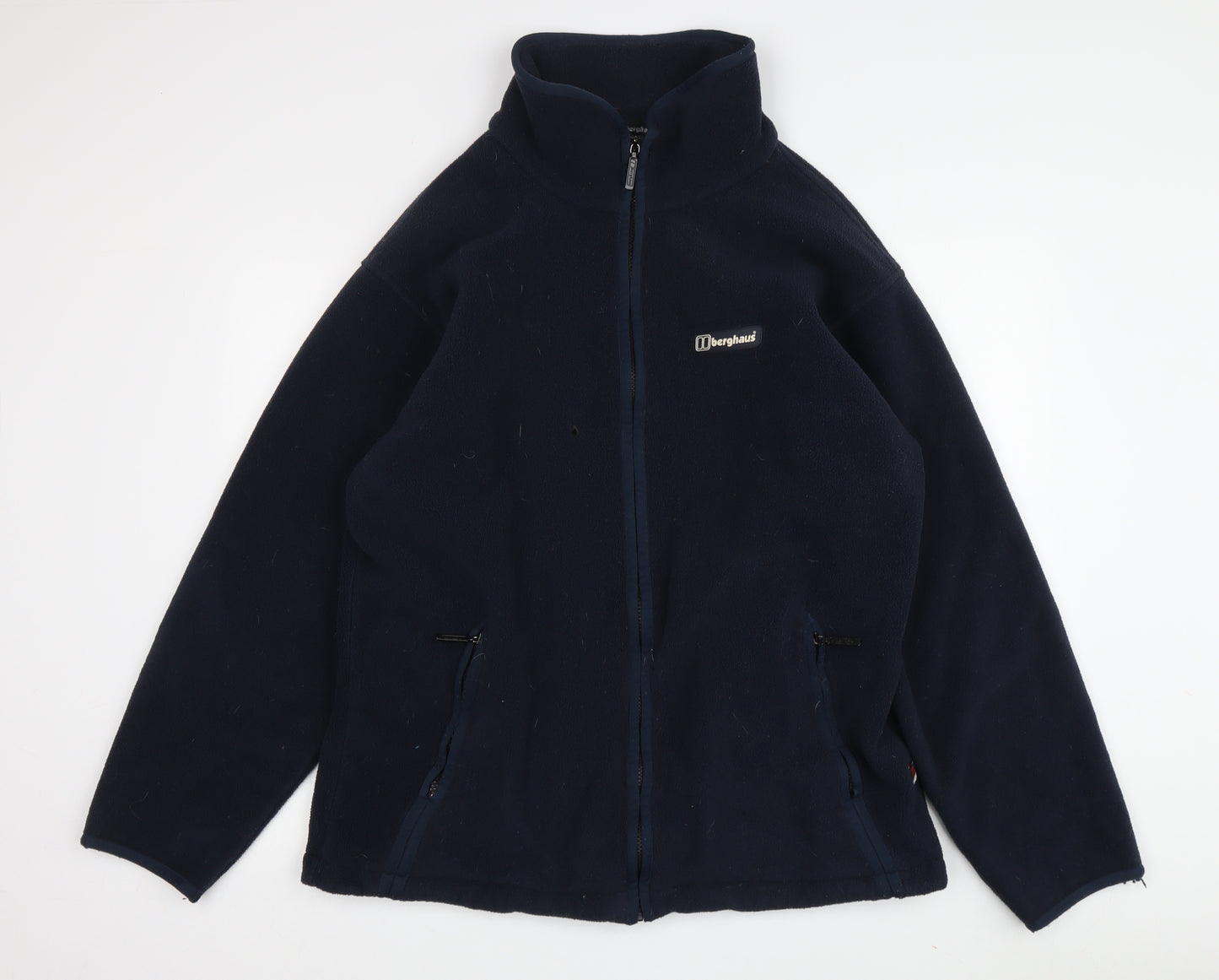Berghaus Men's Blue Fleece Jacket Size L - Casual Outdoor