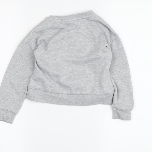 L.O.L. Surprise! Girls Grey Sweatshirt 3-4 Years | Fun Graphic Print