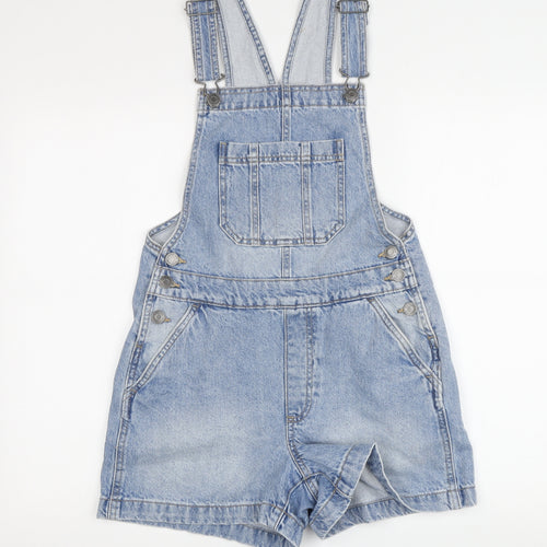 Cotton On Women’s Blue Denim Dungaree - Size 24
