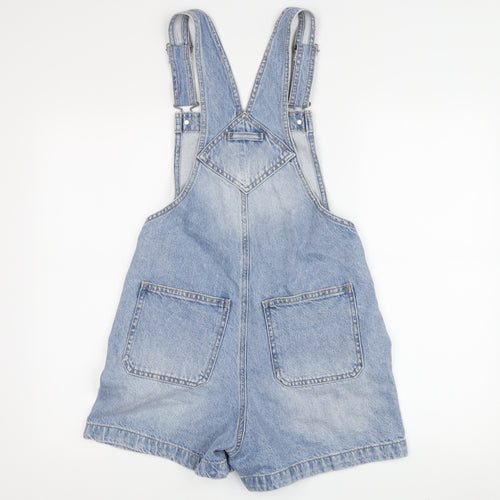 Cotton On Women’s Blue Denim Dungaree - Size 24