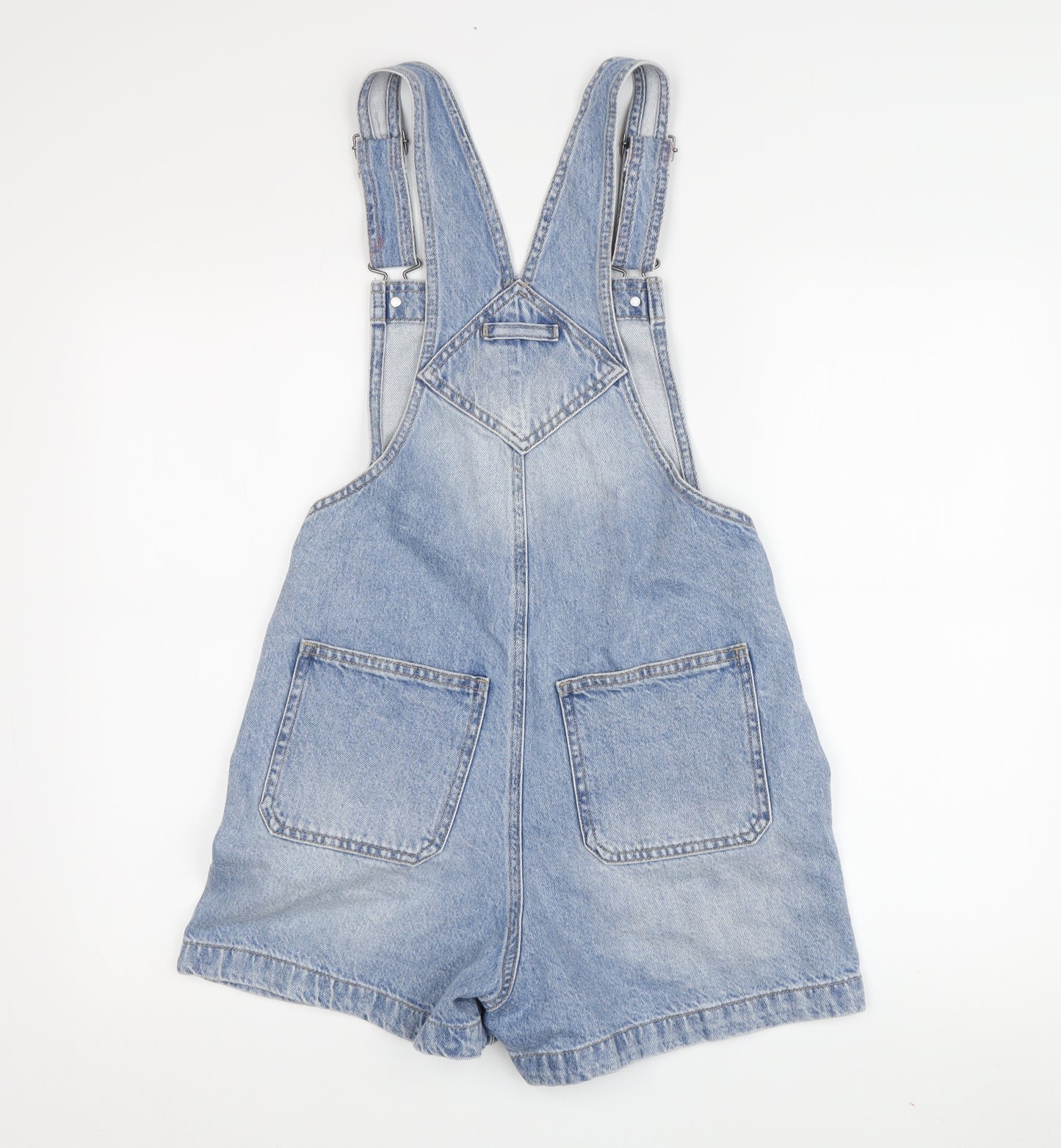 Cotton On Women’s Blue Denim Dungaree - Size 24