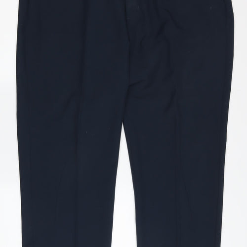 Greg Norman Men's Black Trousers, Size 38