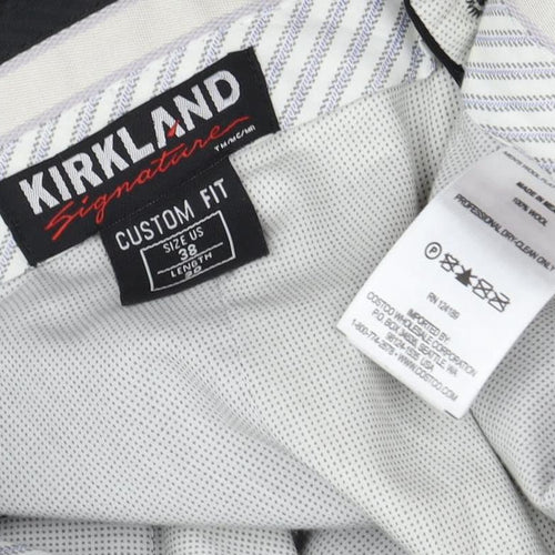 Kirkland Signature Men's Black Dress Pants Size 38