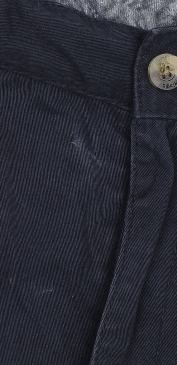 James Pringle Men's Black Chino Trousers 38W