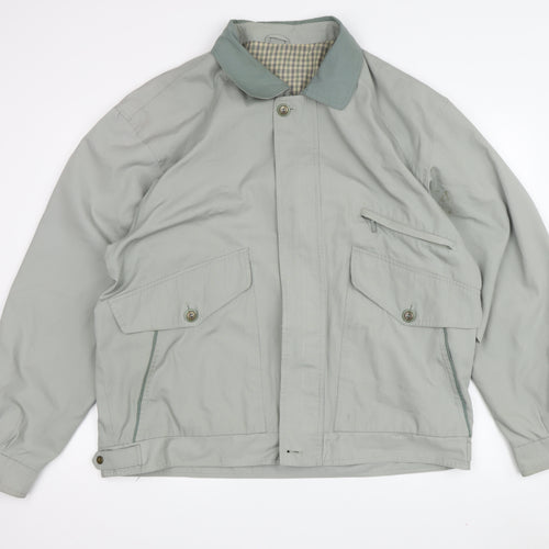 C&A Men's Grey Jacket Size 44 Regular Fit