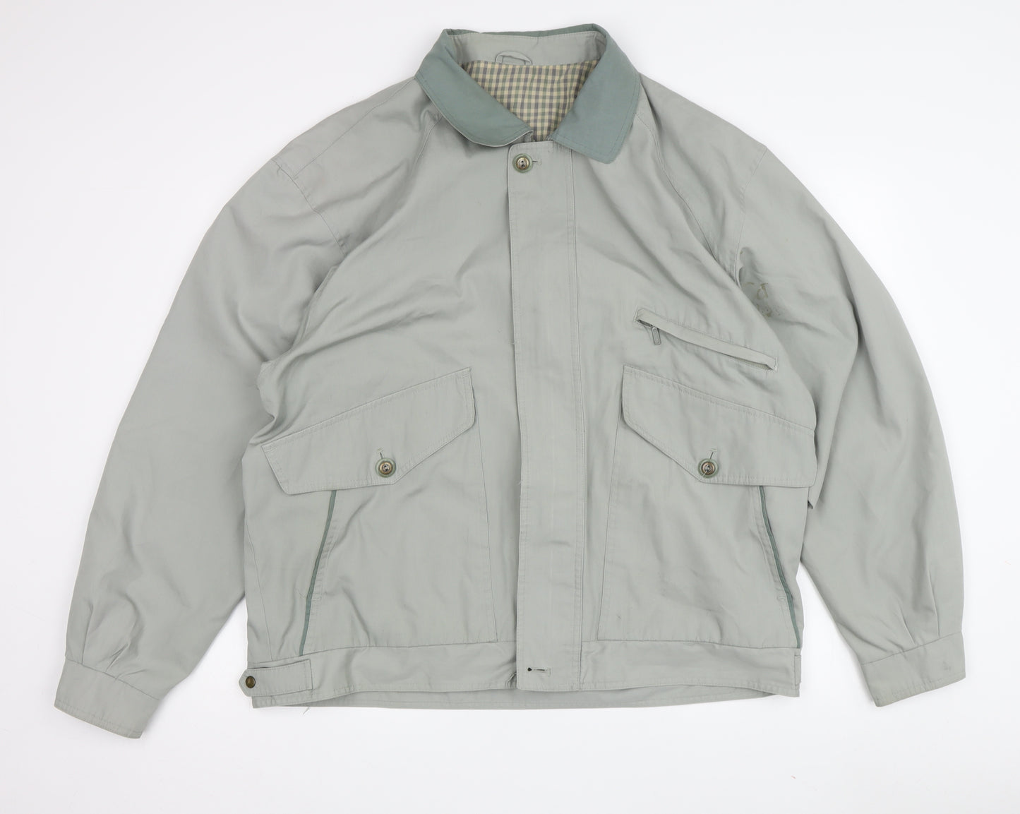 C&A Men's Grey Jacket Size 44 Regular Fit