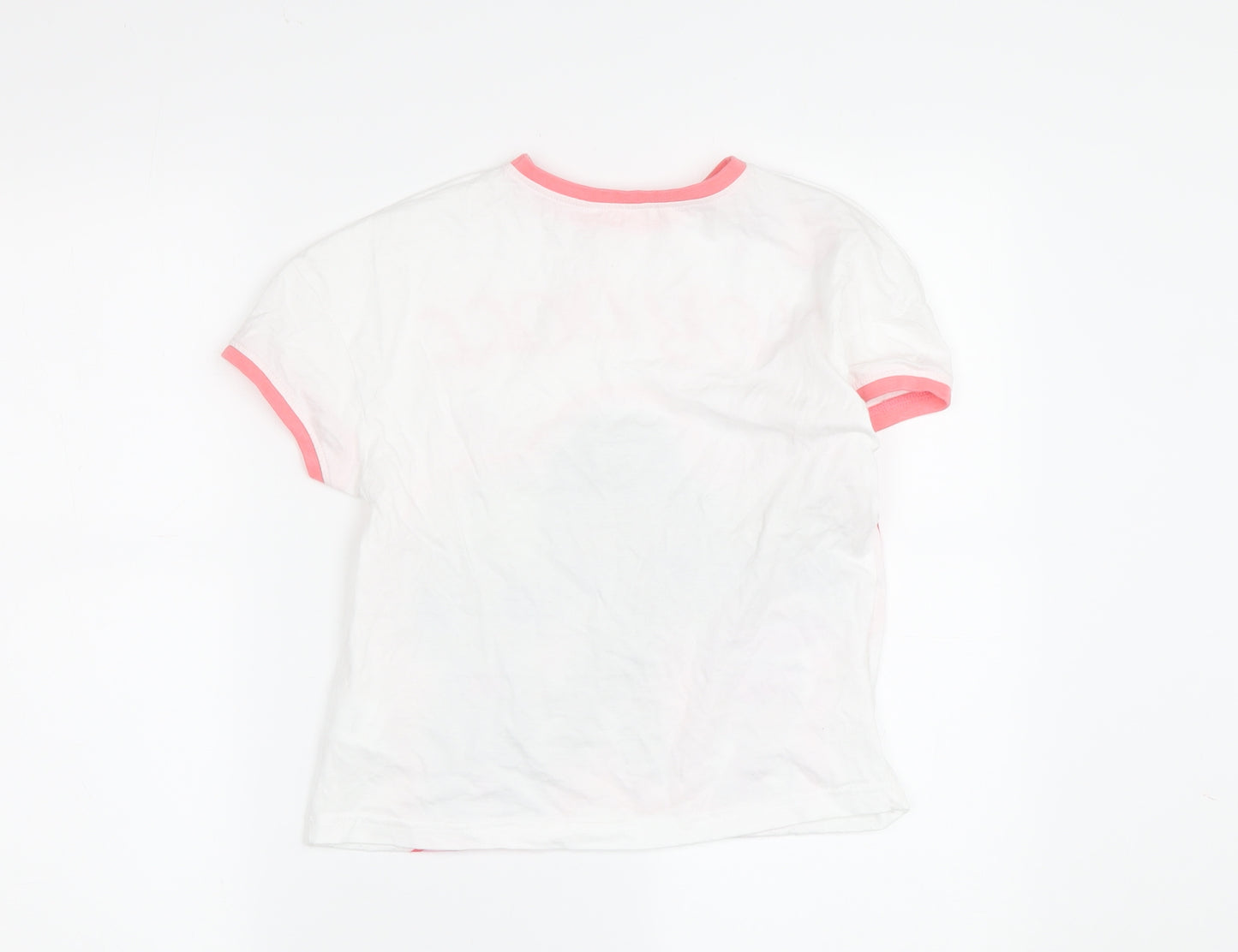 LOL Surprise Girls White T-Shirt, 7-8 Years, Graphic, Short Sleeve