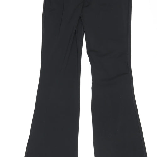 Pink Women's Black Bootcut Yoga Leggings Size S