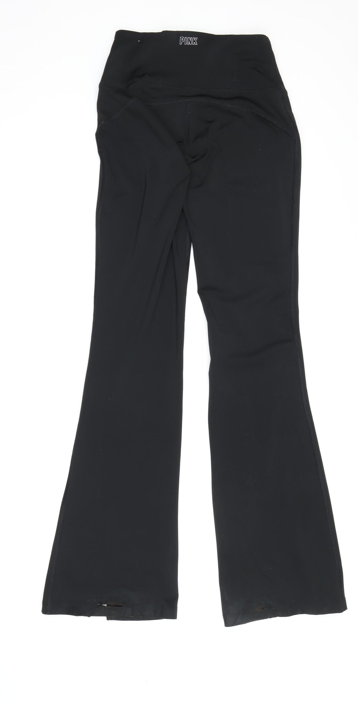 Pink Women's Black Bootcut Yoga Leggings Size S