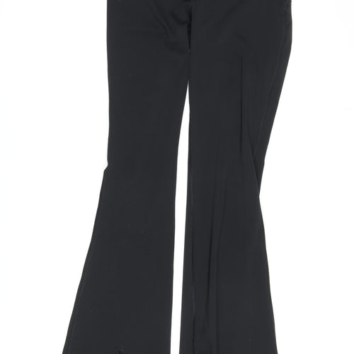 Pink Women's Black Bootcut Yoga Leggings Size S